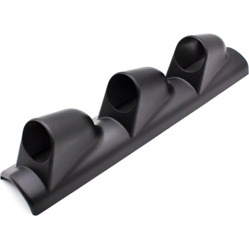 2INCH 52MM Universal Black Color A Triple gauge holder for Left Driving Car Car meter holder Auto Gauge