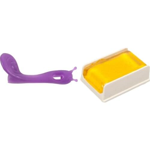 1 Pcs 1/4 - 4/4 Violin Bow Grip Partner Violino Hold Violin Bow & 1 Pcs Bow Rosin Greek Pitch Friction-Increasing Rosin