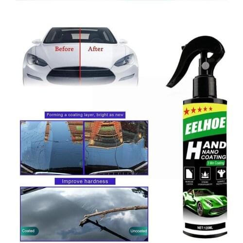 120ml Automotive Paint Spray Waterproof Stain-Proof Coating Coating Hand Spray Car Nano Technology X9F8