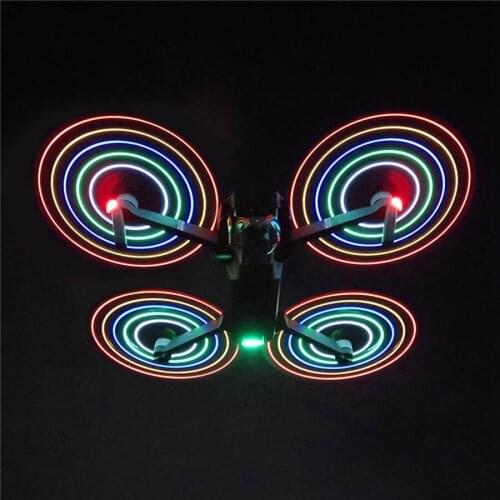 2pcs LED Flash Propellers For DJI Mavic PRO/ Platinum 8331 Low-Noise Quick-Release Blades CW/CCW Propeller Drone Accessories