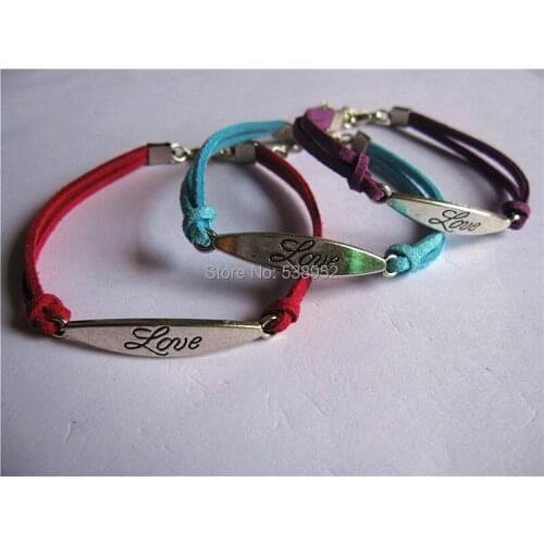 20cs/lot(mix color) love musical note infinite cat horse Hippocampal monkey Elephant Animal Series Bracelet Giraffe wholesale