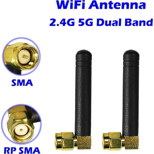 WiFi Antenna 10pack/20pack 2.4GHz 5GHz 5.8GHz Dual Band 3dbi Aeria for PCIe Card USB Adapter ITX Board Network Router Bluetooth