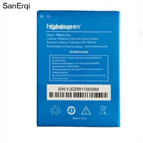Bay 3150mah battery For Highscreen Bay mobile phone battery