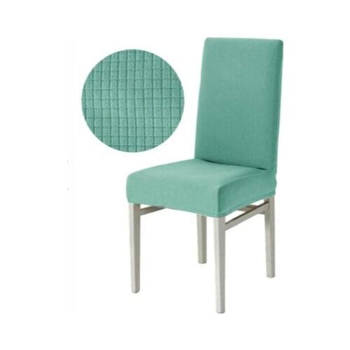 Chair Cover Washable Lycra Flexible Elastic 6 Pieces