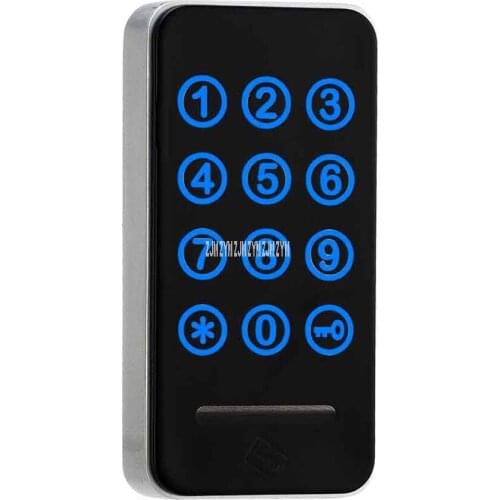 ZD012 Zinc Alloy Digital Lock Id Card Induction Cabinet Lock Smart Password Lock Home Office Wardrobe Number Combination Lock