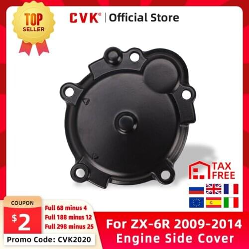 CVK Engine Cover Motor Stator Cover CrankCase Side Cover Shell for Kawasaki ZX-6R ZX6R 636 2009 2010 2011 2012 accessories