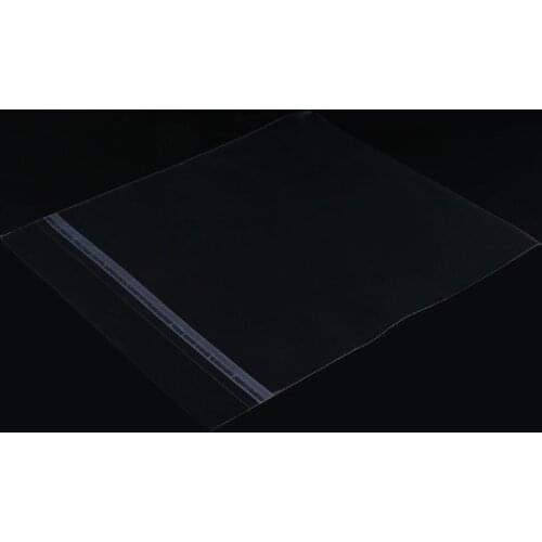 H7JF 50PCS Gel Record Protective Sleeves Self Adhesive Bag For 7 Inches Vinyl Records Turntable Accessories