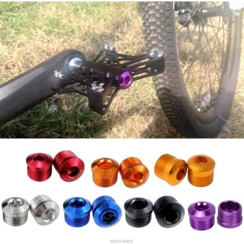 CNC Bicycle Pedal Cover Bike Pedal Repair Parts Aluminum Alloy Rust-proof Cycling Bearing Pedal Cover A23 21 Wholesales