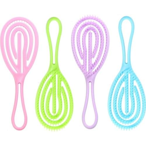 Hair Brush Wet Curly Detangle Comb Detangling Hairbrush Women Salon Hairdressing Styling Tools Hair Comb Scalp Massage