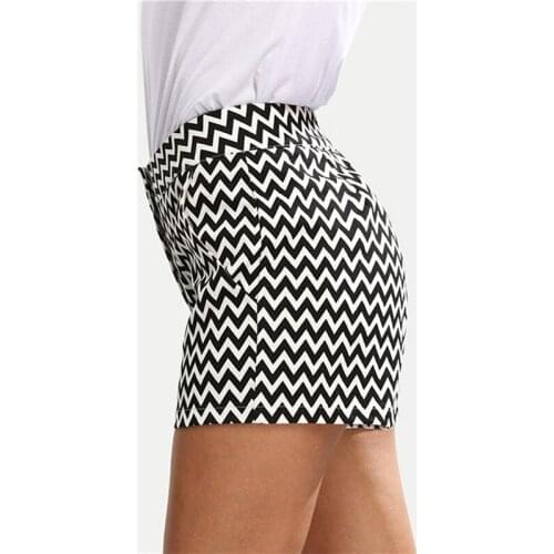 Bigsweety New Fashion Plaid Shorts Woman Shorts Summer Black and White Mid Waist Casual Pocket Straight Shorts Hot Sale