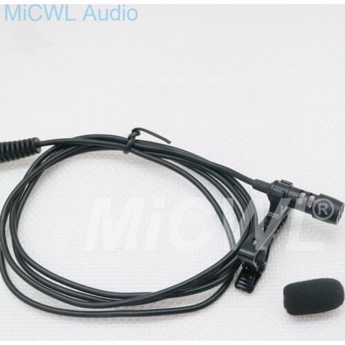 Omni-directional Lavalier Lapel Microphone Collar Clip Tie Condenser Conference For Sennheiser Shure AKG Audio Technica
