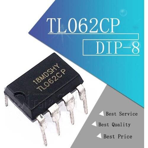 10pcs/lot TL062CP TL062 DIP-8 DIP TL062CN = NJM062D JRC062D 062D New original