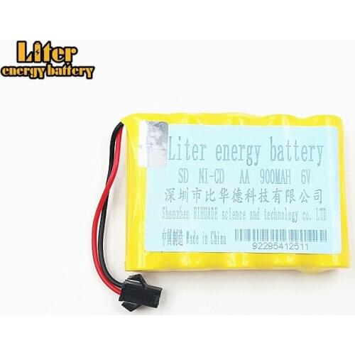 6v 900mah AA NI-CD M Battery Electric toys car ship robot rechargeable AA 6v 6.0v 900 mah Battery