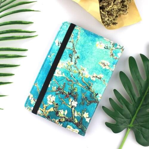 PU leather print case for BQ cervantes 4 6'' ereader ebook protective shell cover+screen protector