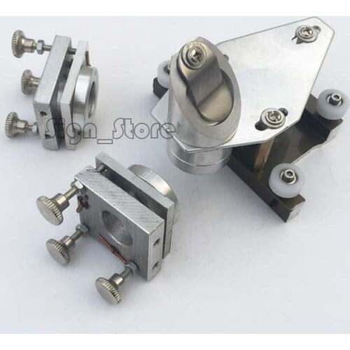 DIY 40W CO2 Laser Stamp Engraving Machine K40 Head Mount 20 Mirror Holder Support 12 Focus Lens 50.8mm Set