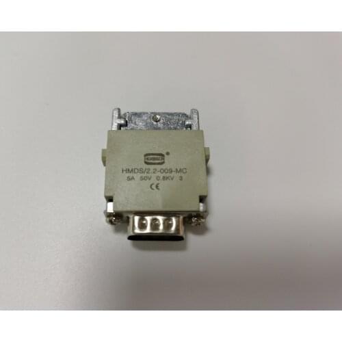 SOCKETS MULTIPOLARES-HDC SOCKETS RECTANGULAR HMDS/2.2-009 HEAVY DUTY CONNECTOR 9 PINS 5A 50V