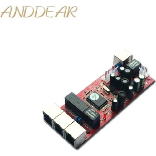 Switch module 4 port 10/100/1000 mbps Un management Ethernet switch RJ45 port unmanaged commercial Ethernet switch