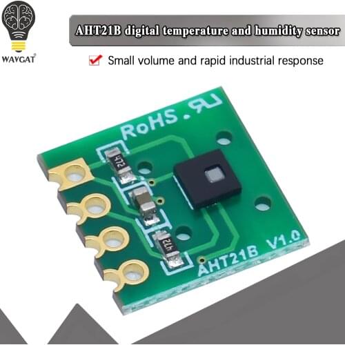 WAVGAT AHT21 High Precision Digital Temperature and Humidity Sensor Measurement Module I2C Communication Replace SHT20