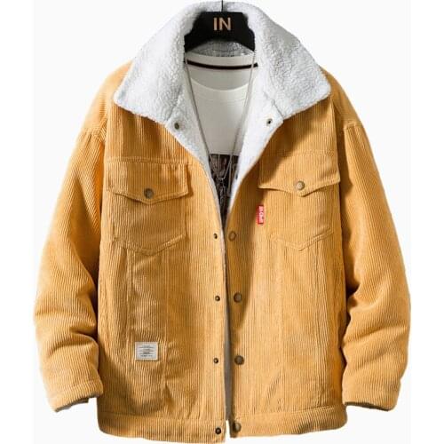 MOONBIFFY Mens Corduroy Jackets China