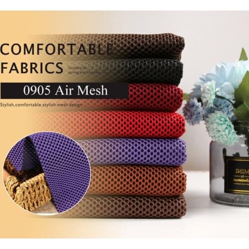 Thicken 3 Layers Polyester Air Sandwich Mesh Fabric for Pet Hammock Bags Chairs Sewing Accessories Per Meter