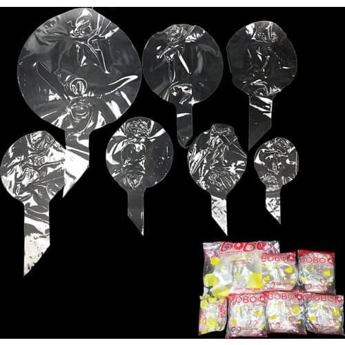 18/20/24 Inch Stretch-free Bobo Transparent Balloons Helium Balloons Birthday Party Arrangement Balloons Wedding Accessories 50p