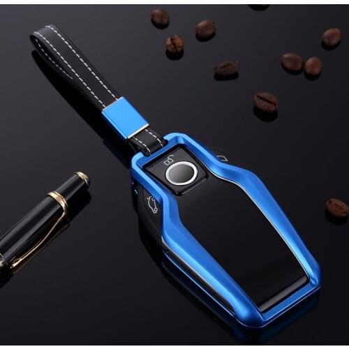 Luxury Aluminum alloy Car Smart Key Case For BMW 2017 2018 7Series 730 740 6 Series GT 5 Series 530i X3 X5 X6 X7 G11 G12 G20 G30