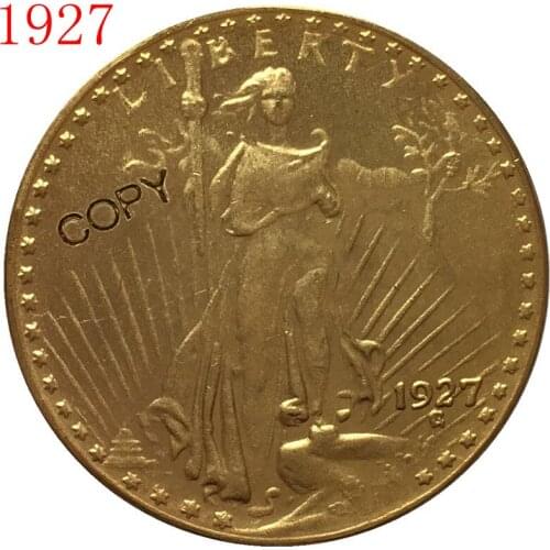 USA 1927 $20 St. Gaudens Coin Copy