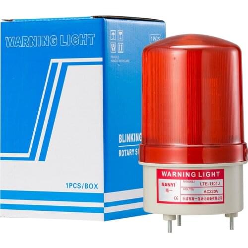 Sliding Swing Gate Motor LED Strobe Alarm Red light,alarm flashing lamp for door openers with bracket optional sound