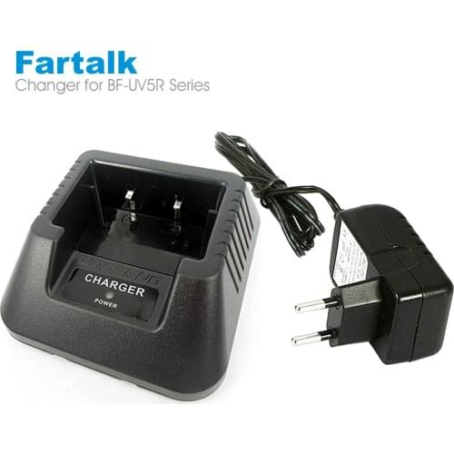 UV-5R Power Charger CH-5 For Baofeng UV 5R UV-5RE UV 5Ra BF-F8 Walkie Talkie Two Way Radio Series Accessories EU or US