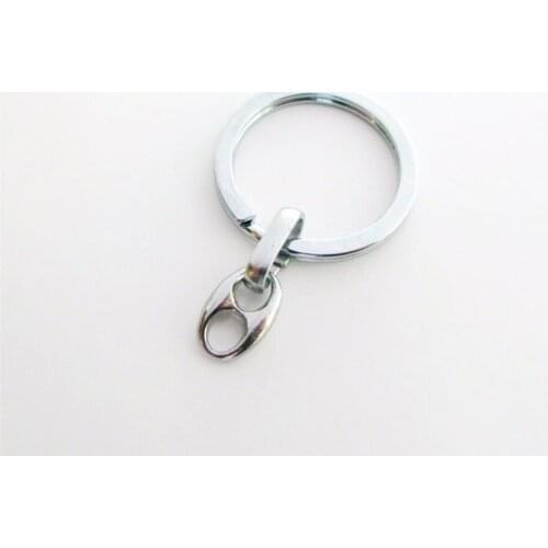 10pcs Zinc Alloy Key Chains Key Rings DIY Findings wholesale For Jewelry making