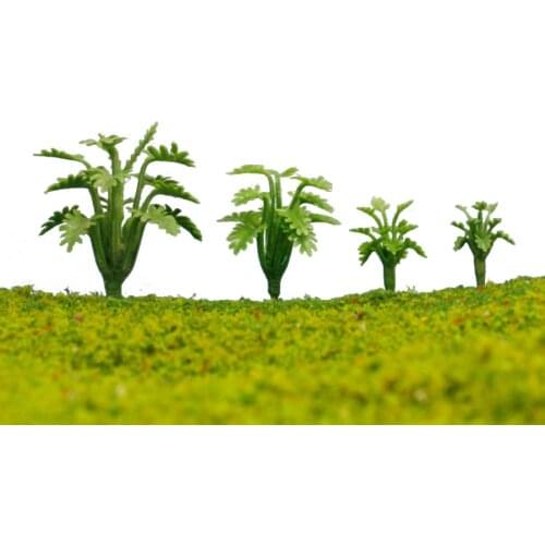 20pcs/lot 3.5cm Model Flower For Architecture Garden And Model Building Kits Toy Train Layout