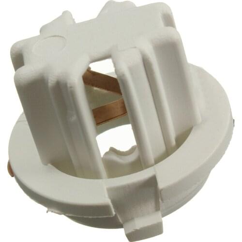 Car Rear Tail Light Socket Holder Lamp Bulb Base Holder for BMW 7 Series X5 E53 E70 E65 X3 E83 (White)