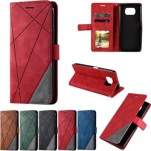 Flip Wallet Phone Case for Xiaomi Mi 11 10T Lite Poco X3 NFC M3 M2 A3 Note 10 Capa Card Holder kickstand Shockproof Cover Fundas
