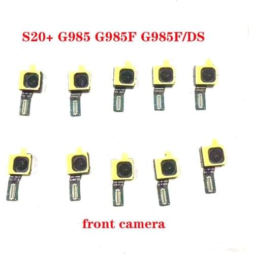 For Samsung Galaxy S20+ G985 G985F Original Back Rear Big Camera+Front small Camera Module Flex Cable Replacement Part