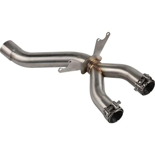 Muffler Exhaust Mid Pipe For BMW S1000RR 2012 2013 2014 S1000 RR S 1000RR Stainless Steel Decat Downpipe Exhaust Motorcycle