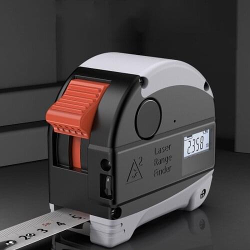 40m tape measure 5m measurement Laser tape measure Digital display high precision electronic meter ruler Multifunctional infrare