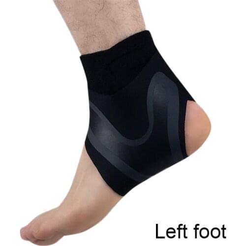 Left/Right Feet Sleeve Ankle Support Socks Compression Anti Sprain Heel Protective Wrap NIN668