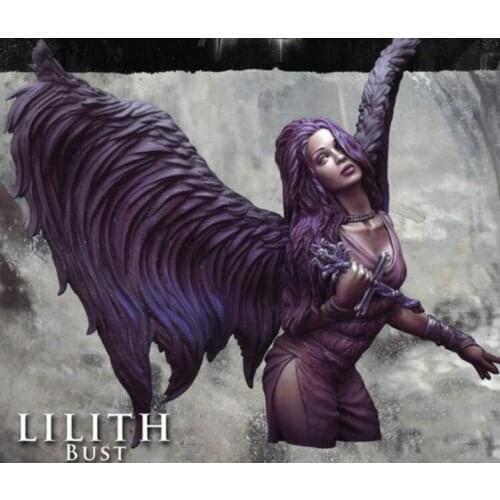 1/16 Scale Unpainted Resin bust LILITH GK figure