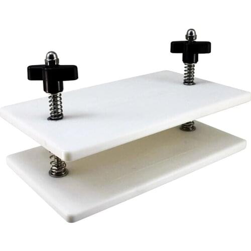 Tofu Press Plastic Homemade Manual Two Springs Tofu Press Bent Plate Machine Household Kitchen Pressing Tofu Mold