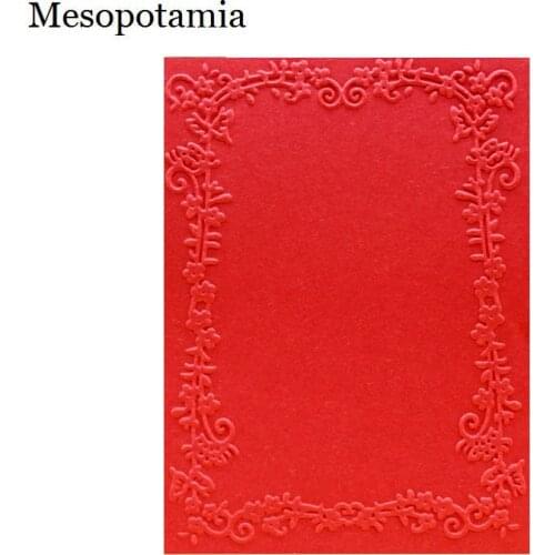 DIY Scrapbooking New Flowers Embossing File Templates Photo Card Making Plastic Template Garden Crafts Sewing Embossing Folders