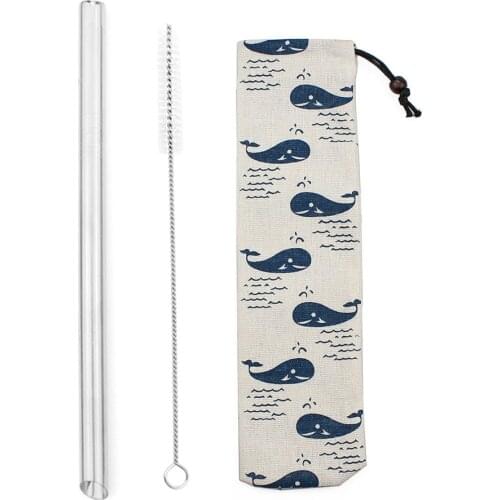 3Pcs Sharp End Fat 304 Stainless Steel Straw Metal Straws 12mm Reusable Straw Big Bubble Tea Drinking Straws Set Costomize Logo