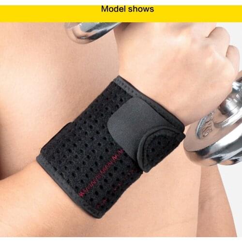 Sports Wristband Aluminum Spring Adjustment Wrist Support Brace Gym Weight Lifting Carpal Tunnel Medical hand Wrist Protector