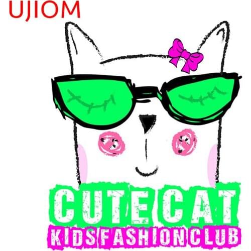 UJIOM Cute Cat Bathroom Toilet Bedroom Decor Wall Stickers Childrens Bedroom Decor Waterproof Bedroom Accessories Decals