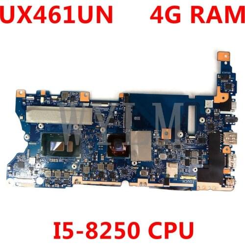 UX461UN motherboard 4G RAM N17S-LG-A1 I5-8250 CPU mainboard For ASUS UX461UN UX461U UX461 laptop motherboard Tested