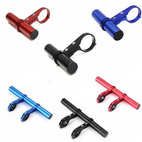 Bicycle handlebar multi-function extension Riding equipment headlight flashlight bracket clip