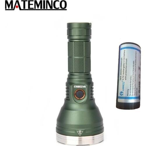 MATEMINCO MT35 Mini Type-C Charging Flashlight SST40 XHP50 LED max 2400 beam throw 875M torch LUMINTOP 26650 4500mAh battery