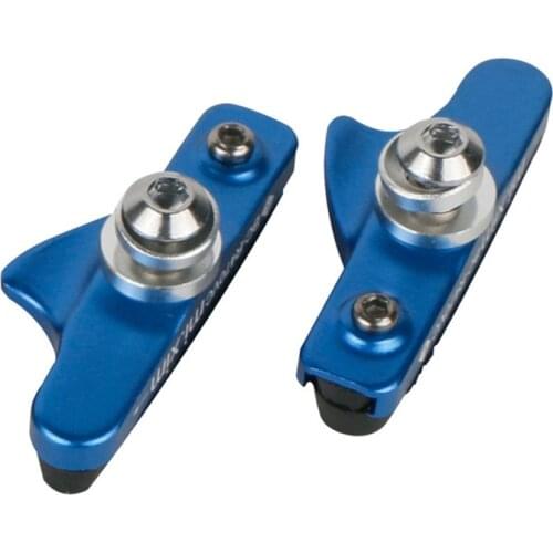 1Pair Durable MTB Road Bike Brake Rubber Pad Bicycle Braking V-Brake Holder Bike Tools Cycling Accessories