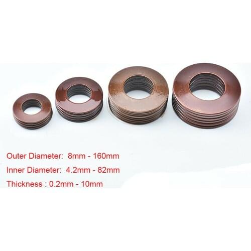 1pcs 60Si2MnA Belleville Compression Spring Washer Disc Spring Outer Dia 50mm-80mm Inner Dia 25-41mm Thickness 1.25-7mm