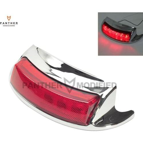 1 Pcs Motorcycle Rear Fender Tip Light Brake Turn Singal case for Harley Electra Glide Classic FLHTC 2009 2010 2011 2012 2013