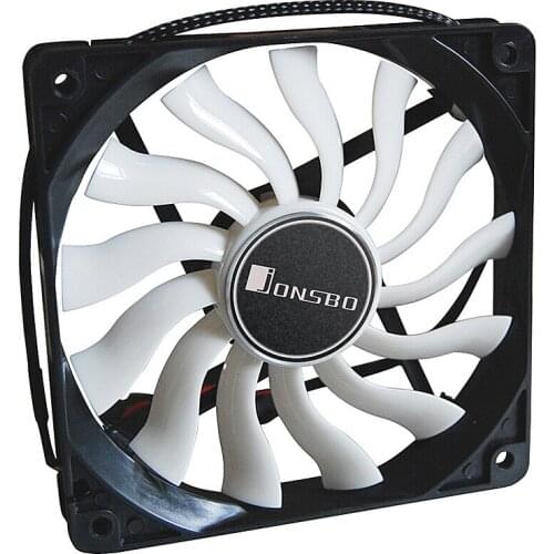 12CM Chassis Case Fan JONSBO 12020 Computer Cooling Fan Mute Case Radiator Case Cooler with 13 Fan Blades 3PIN 4PIN Interfaces